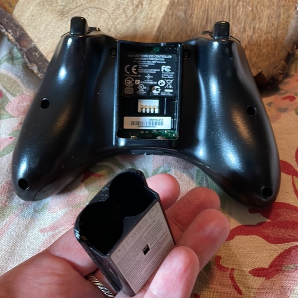 MICROSOFT 360 Wireless Remote BLACK Handheld Game Controller OEM Authentic - Picture 13 of 16